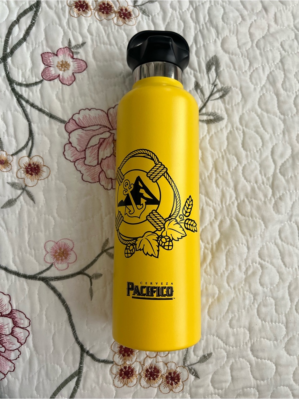 Yellow pacifico Stainless Steel Water Bottle